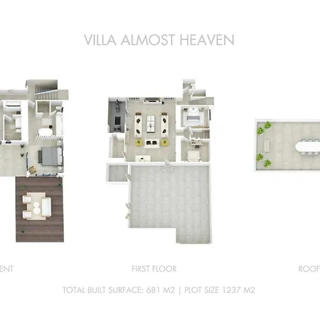 Villa Vacation I Almost Heaven, Private Heated Pool, Prime Location Golf Valley, Minutes To Puerto Banus, Hot Tub, Gym, World-class Dining Marbella